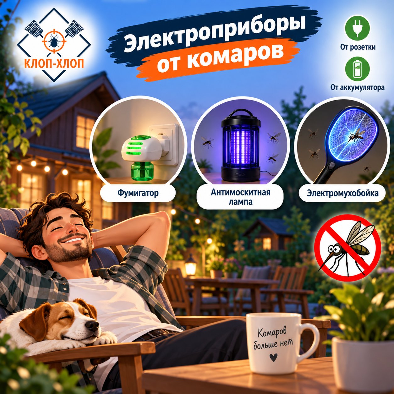 электриприборы от комаров