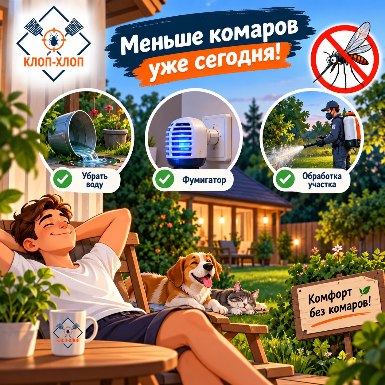 Первые меры: как уменьшить популяцию комаров быстро