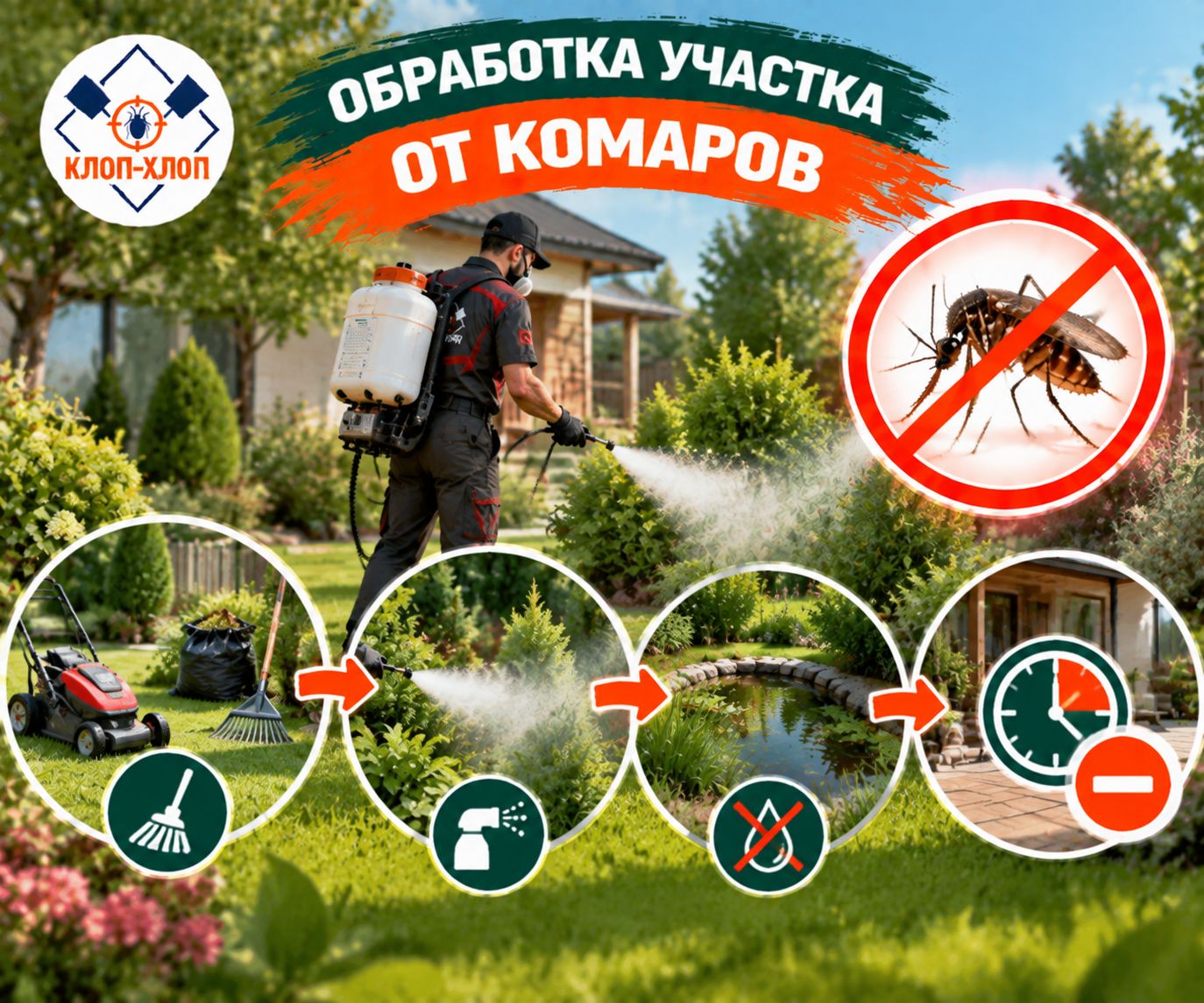 Как справиться с нашествием комаров?