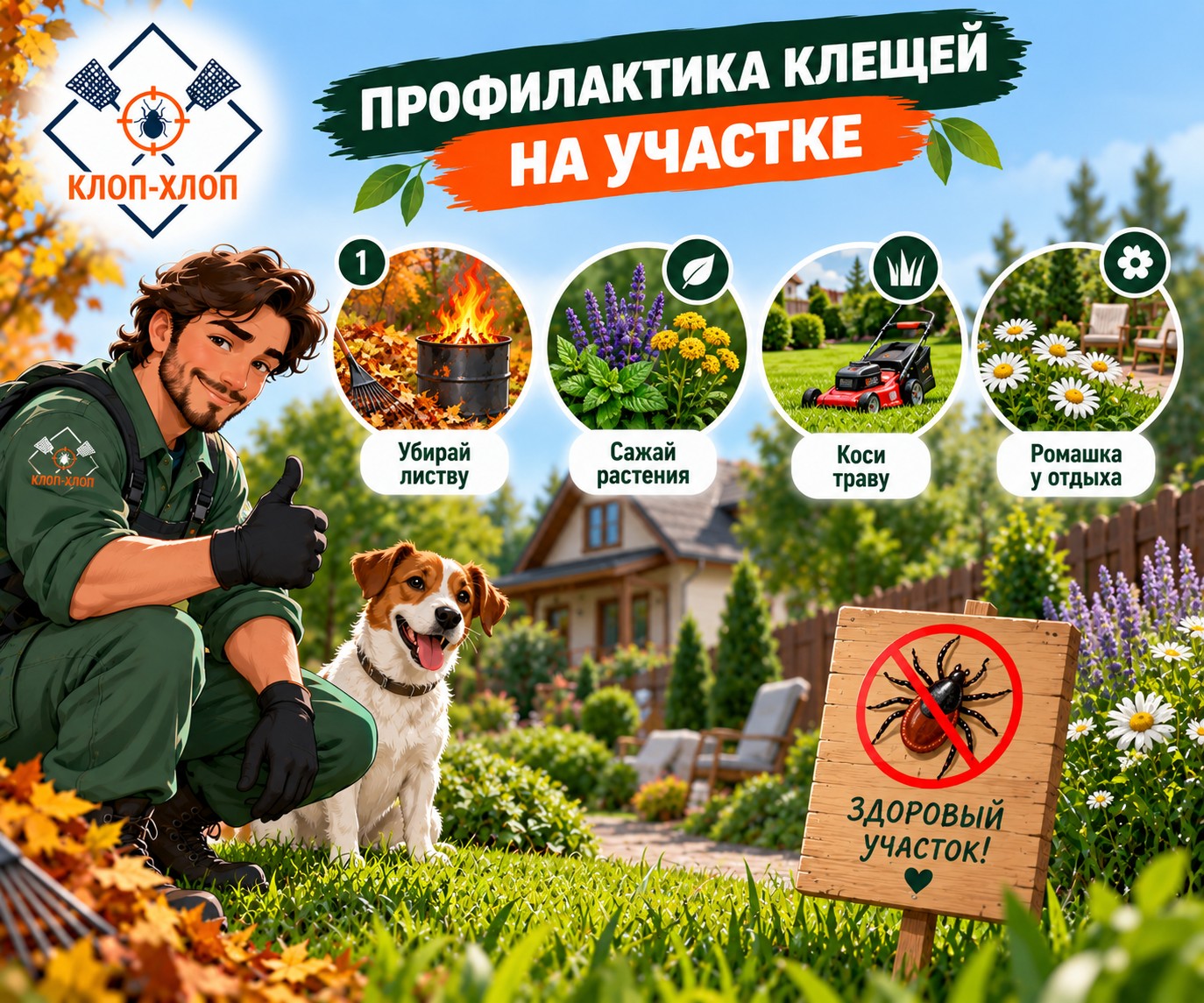 Народные советы по борьбе с клещами